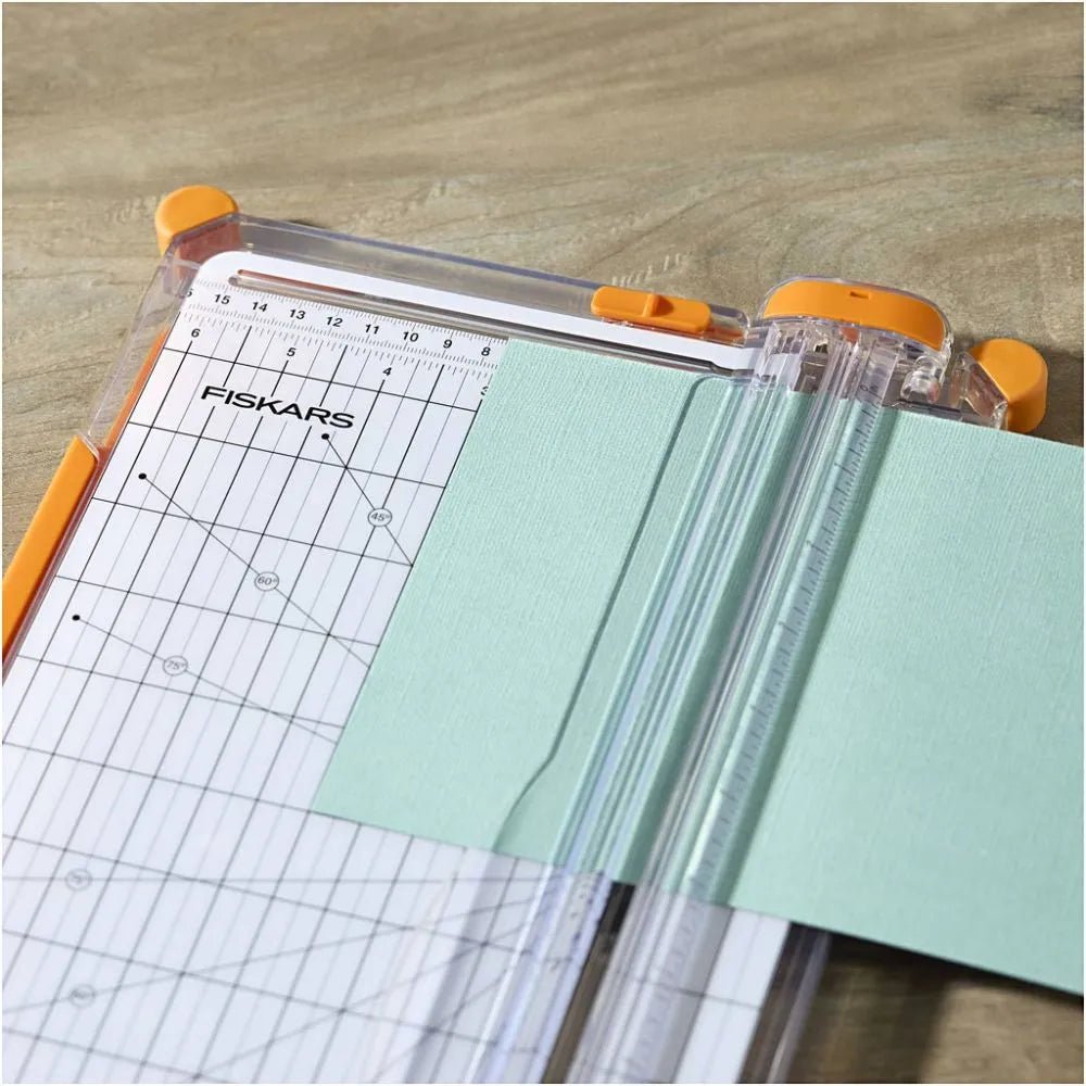 Fiskars Large SureCut A4 Paper Trimmer Wide Base Titanium Coated Blade - NEW VERSION of F4153 - Home - Crafts