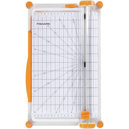 Fiskars Large SureCut A4 Paper Trimmer Wide Base Titanium Coated Blade - NEW VERSION of F4153 - Home - Crafts