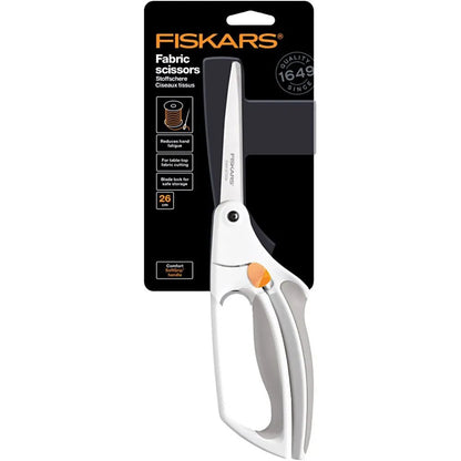 Fiskars Soft-Touch-Scissors Multifunctional 26cm | Paper Fabric Sewing Stationery Accessory