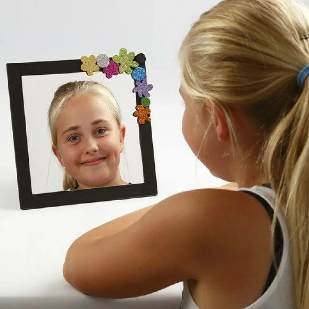 Flexible Plastic Mirror Sheet Can Pre-Cut with A Knife 29.5x21 Cm