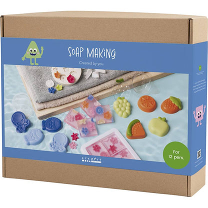 Group Craft Kit - Soap Making for 10 - 12 Children - Flowers, Fruits & Sea Creatures - Home - Crafts
