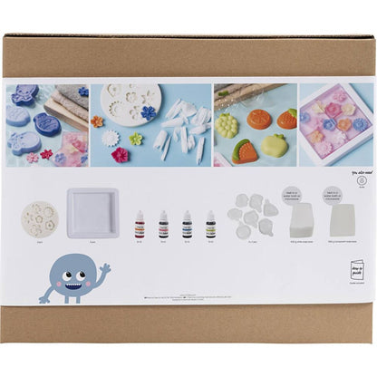 Group Craft Kit - Soap Making for 10 - 12 Children - Flowers, Fruits & Sea Creatures - Home - Crafts