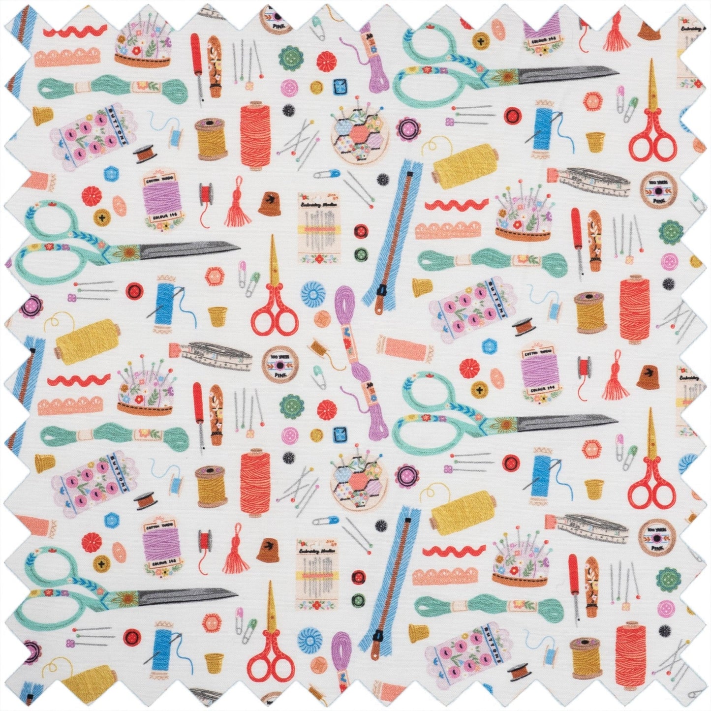 Haby Notions Tape Measure - Appliqué Detail 150cm/60" Retractable Measure - Home - Crafts