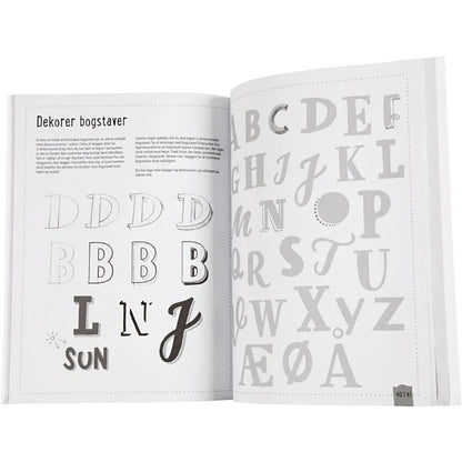 Hand Lettering Exercises Notebook - Instructions Ideas Tricks 63 Pages Writing Stationary
