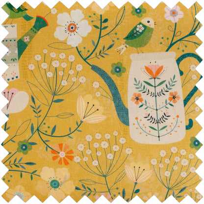 Hedgerow Tape Measure - Fabric - Covered Retractable 140cm Measure - Home - Crafts