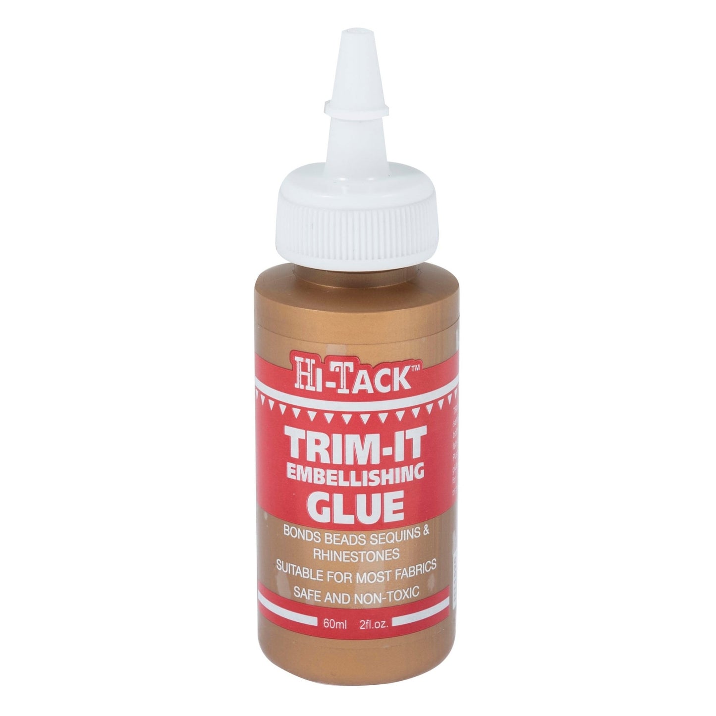 Hi - Tack Craft Trim it Fabric Glue Machine Washable - 60ml Bottle - Home - Crafts