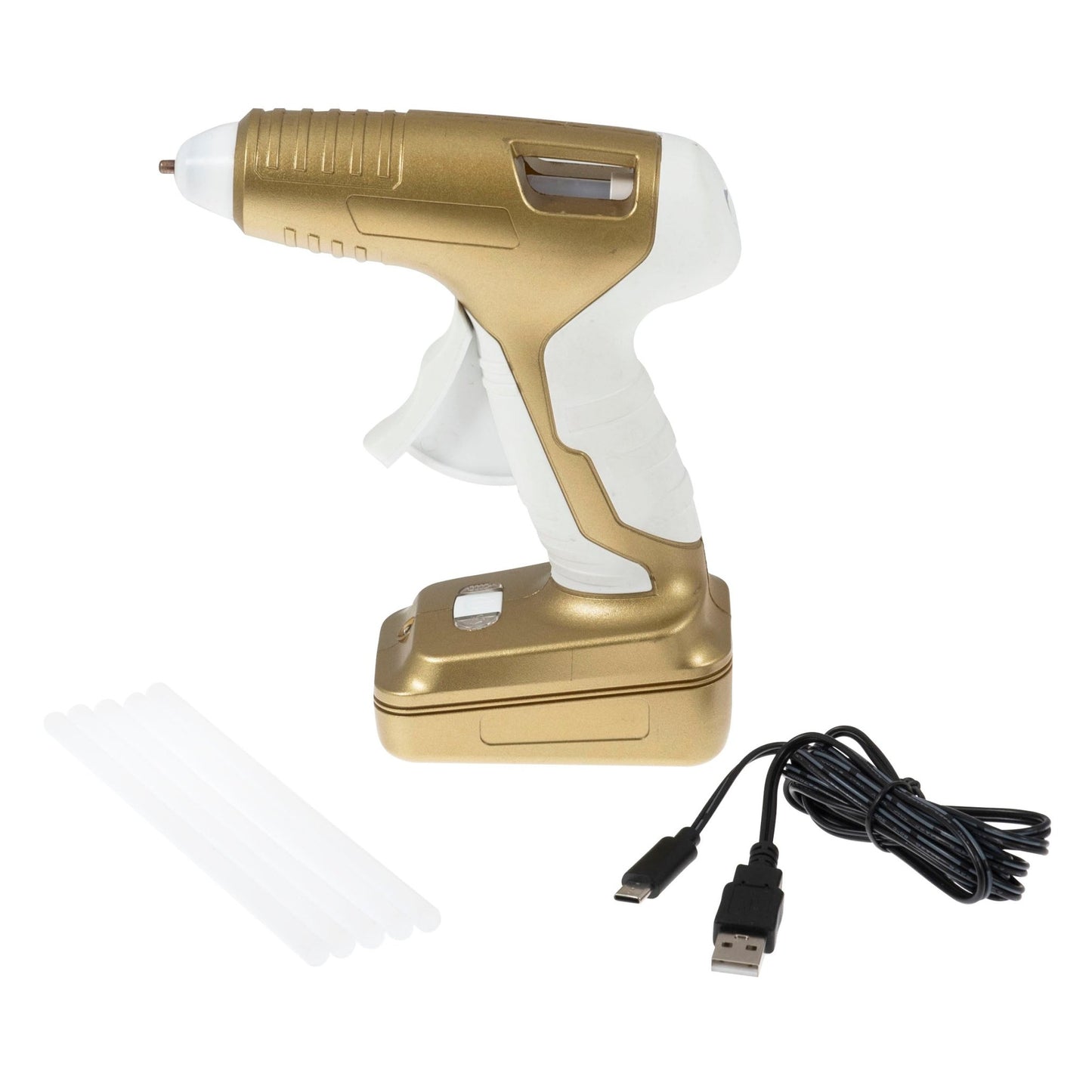 High-Temperature Cordless Glue Gun Rechargeable 10-20w 6 Glue Sticks