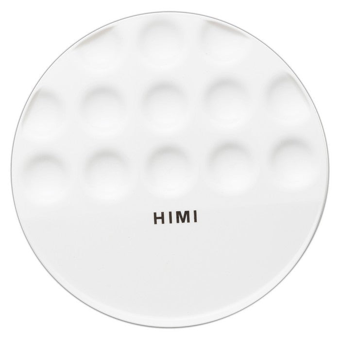 HIMI Round Palette 180 x 180mm Paint Mixing Tray for Watercolour Acrylic Gouache - Home-Crafts