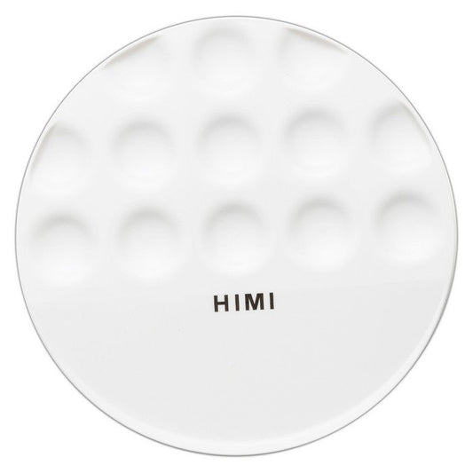 HIMI Round Palette 180 x 180mm Paint Mixing Tray for Watercolour Acrylic Gouache - Home-Crafts
