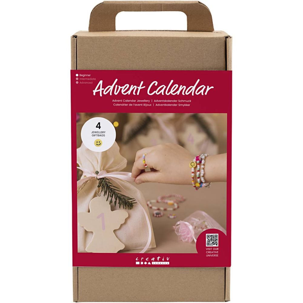 Jewellery Making Advent Calendar - 4 Weekly Beading Projects with Surprise Materials - Home - Crafts