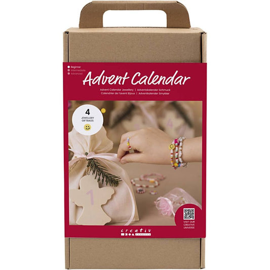 Jewellery Making Advent Calendar - 4 Weekly Beading Projects with Surprise Materials - Home - Crafts