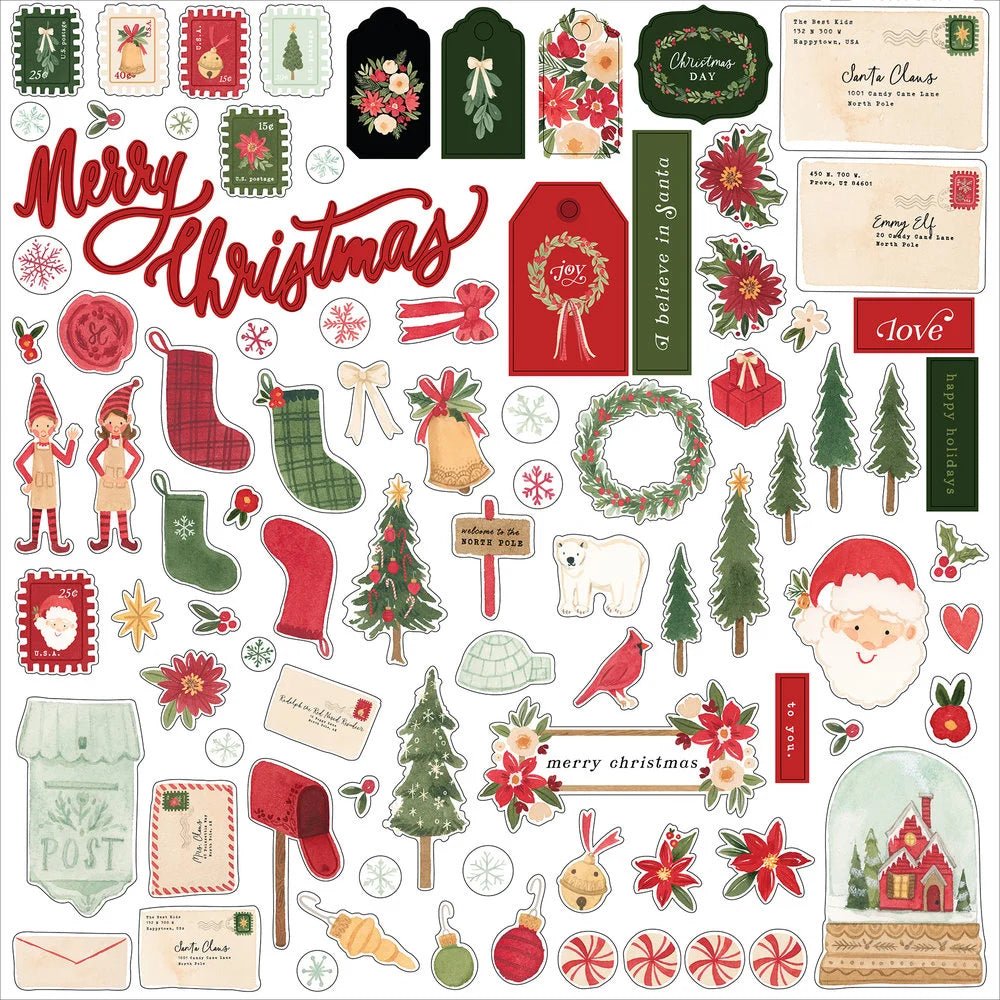 Letters To Santa Mega Bundle Home Decorations Scrapbooking Card Making Halloween