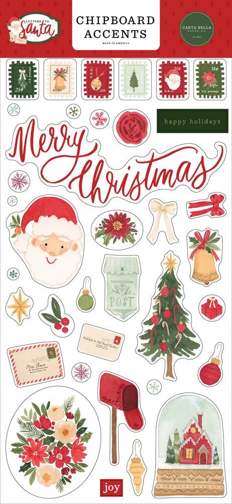 Letters To Santa Mega Bundle Home Decorations Scrapbooking Card Making Halloween