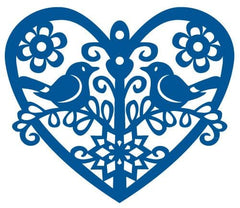Marianne Creatables Stencil Die Cutting Embossing Sizzix -  Winter Birds