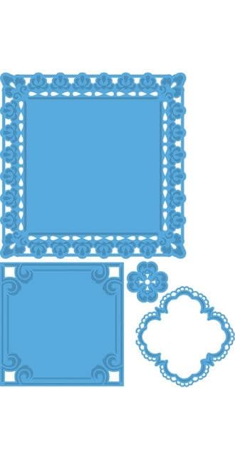 Marianne Creatables Stencil Die Cutting Embossing Sizzix - Frames 4
