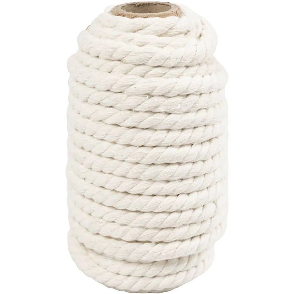 Macramé Rope 300 g 12m 8.5mm Colour off-white