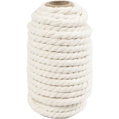 Macramé Rope 300 g 12m 8.5mm Colour off-white