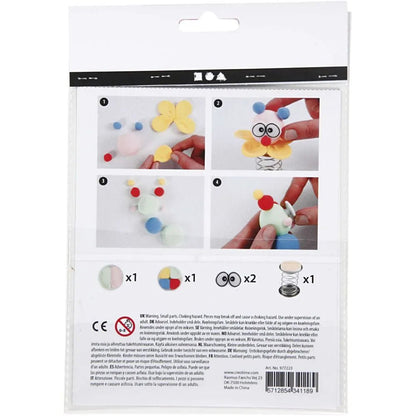 Mini Creative Children Kit Assorted Designs Stacking Moulding Christmas Filler