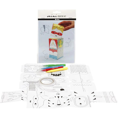 Mini Creative Children Kit Assorted Designs Stacking Moulding Christmas Filler