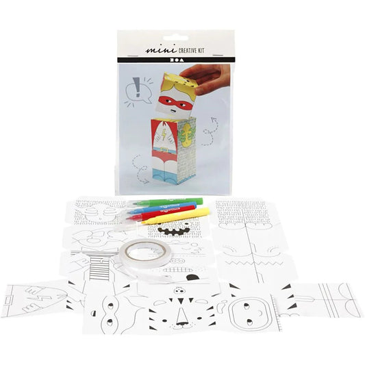 Mini Creative Children Kit Assorted Designs Stacking Moulding Christmas Filler