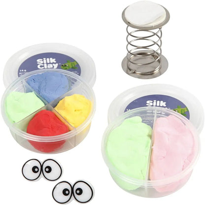 Mini Creative Children Kit Assorted Designs Stacking Moulding Christmas Filler