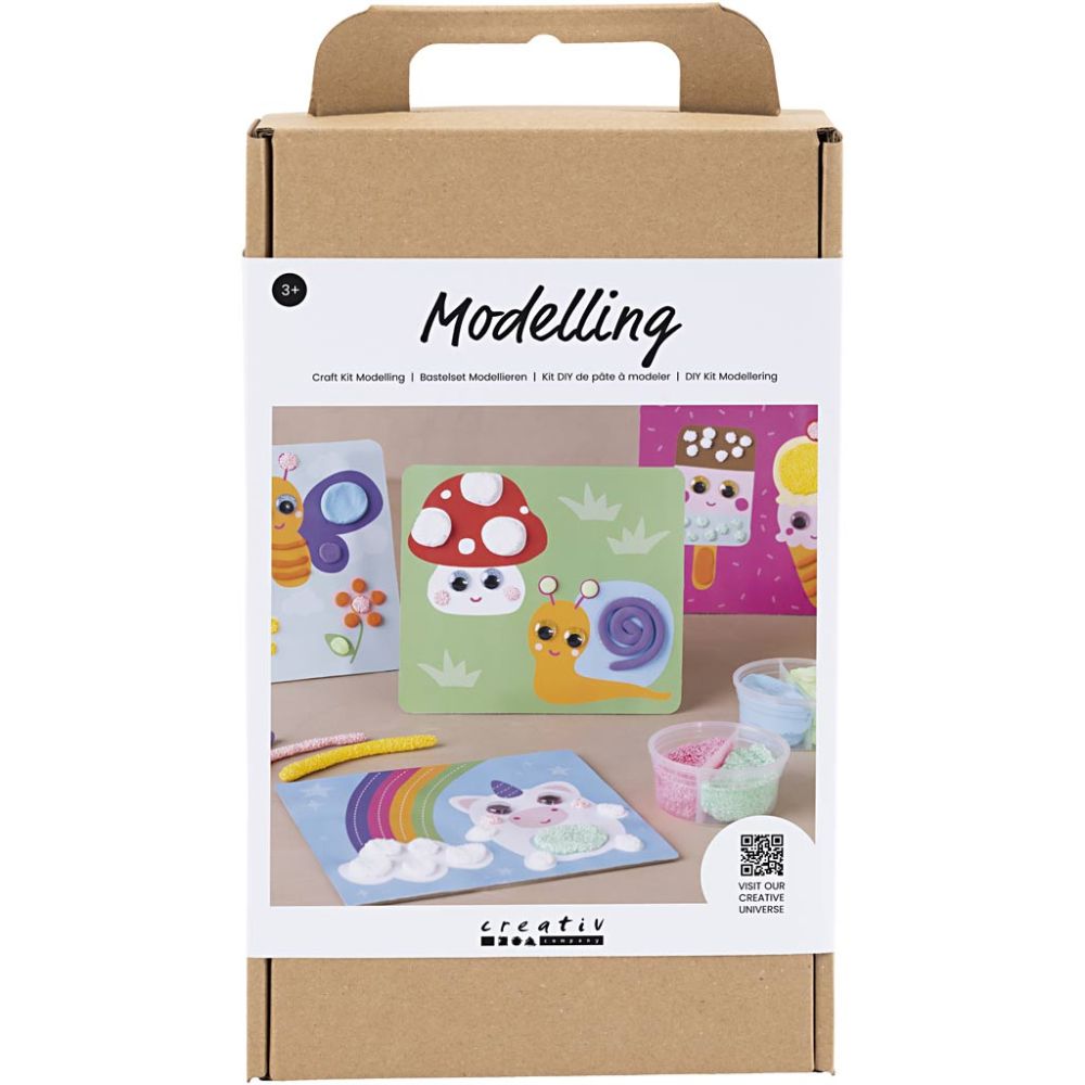 Modelling Clay Picture Kit - Create Decorative Plates with Foam Clay® & Silk Clay® - Home - Crafts