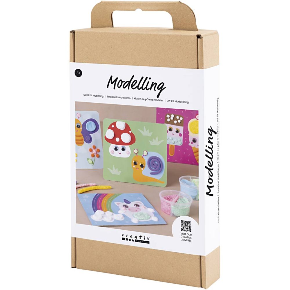 Modelling Clay Picture Kit - Create Decorative Plates with Foam Clay® & Silk Clay® - Home - Crafts