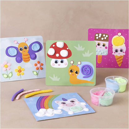 Modelling Clay Picture Kit - Create Decorative Plates with Foam Clay® & Silk Clay® - Home - Crafts