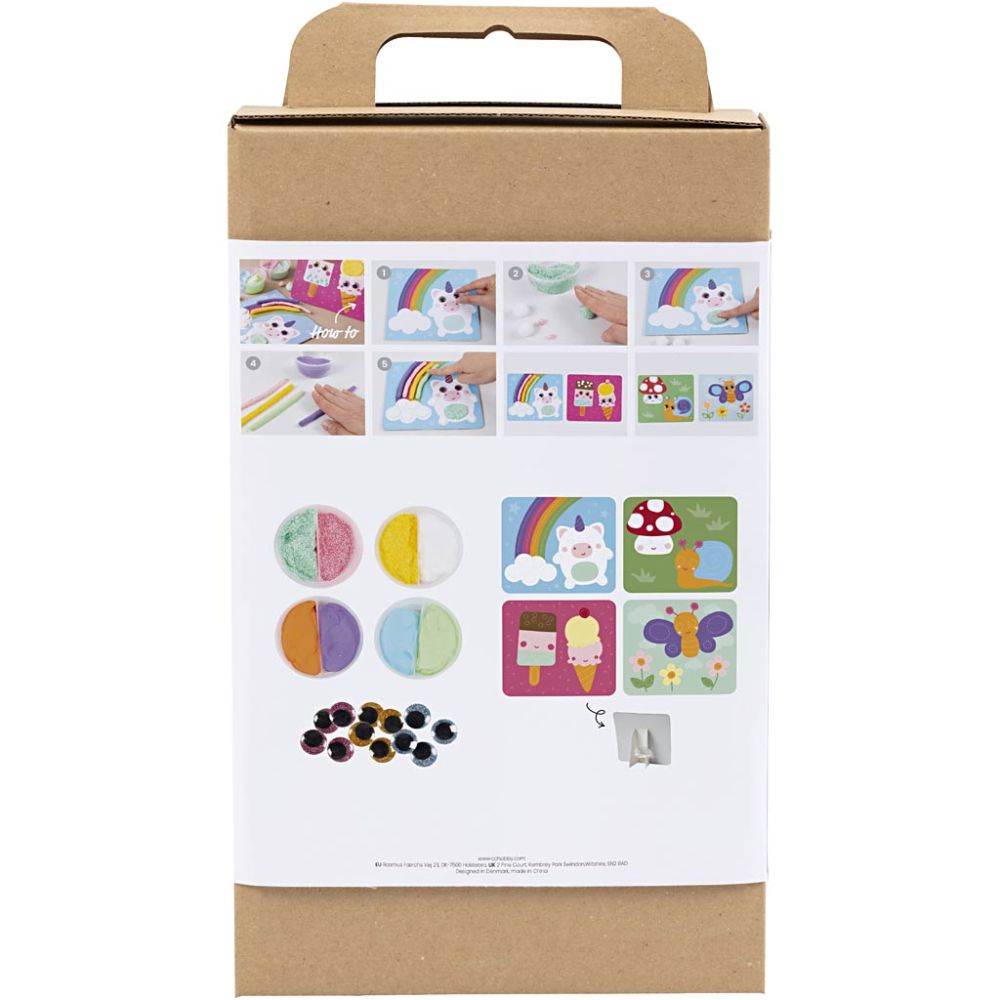 Modelling Clay Picture Kit - Create Decorative Plates with Foam Clay® & Silk Clay® - Home - Crafts