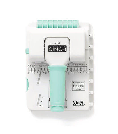 NEW Mini Cinch Book Binding Tool We R Memory Keepers Customizable Hole Spacing