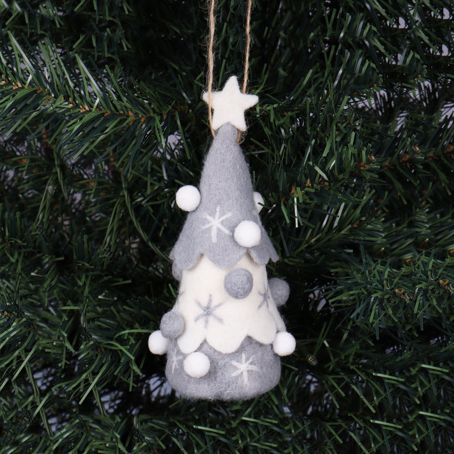 Nordic Tree Needle Felting Crafting Kit Cute Decorations Toys Beginner Friendly