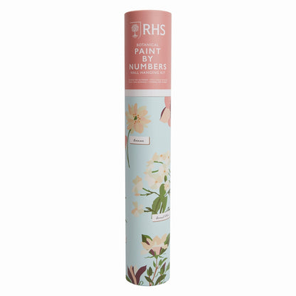 Paint By Numbers Botanical Kit - RHS Wall Hanging Art 500x400mm 24 Paints - Home-Crafts