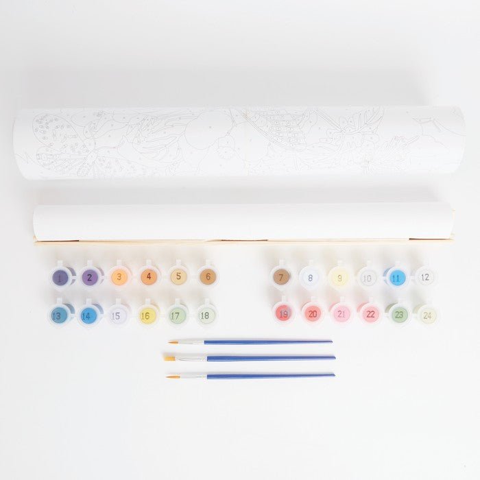 Paint By Numbers Butterflies Kit - Natural History Museum Wall Hanging Art - Home-Crafts