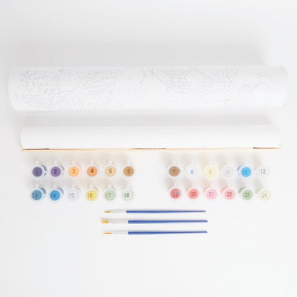 Paint By Numbers Butterflies Kit - Natural History Museum Wall Hanging Art - Home-Crafts