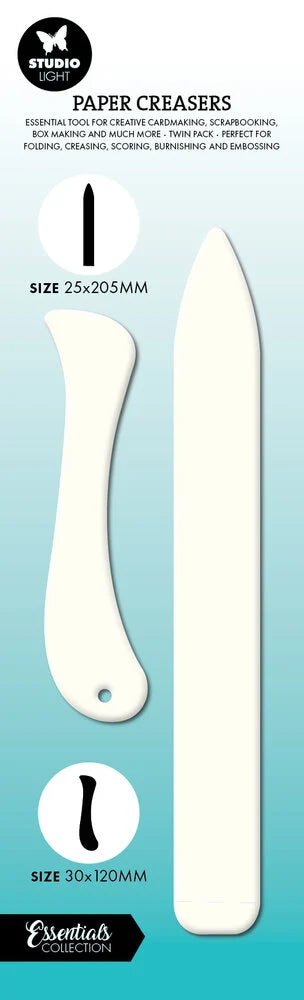 Paper Creaser Tool | Straight + Curved Edge | Studio Light Essentials - Home - Crafts