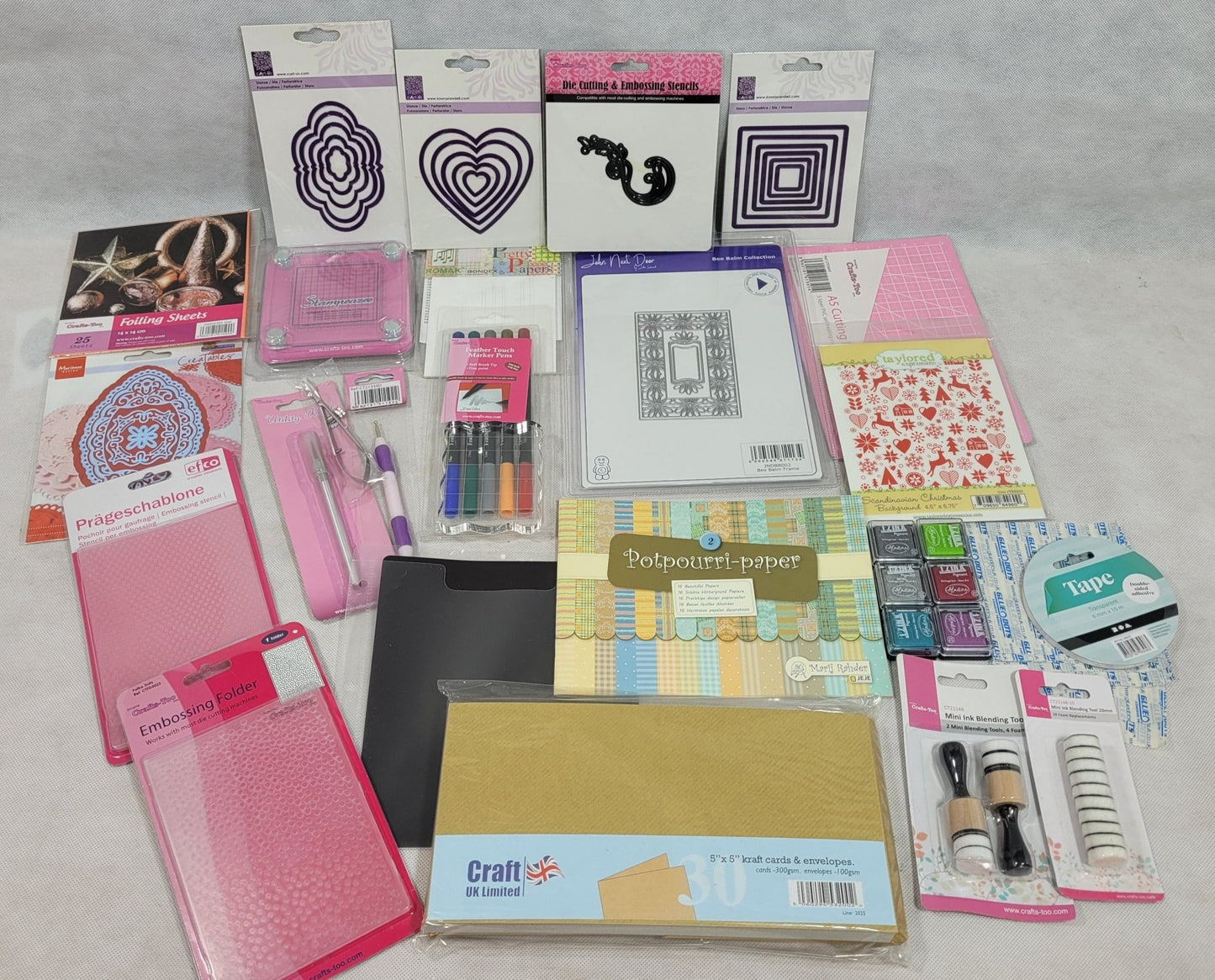 Papercraft Bundle Half Price! 50 Items Surprise Bundle Worth Over £100 - £49.99
