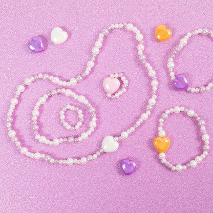 Pastel Wax Beads for Jewellery Making – Easy to Thread & Fun for Kids & Adults