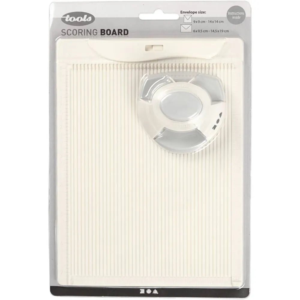 Plastic Scoring Board Printed Measurement Guides Easy Precise Fold Card Envelope
