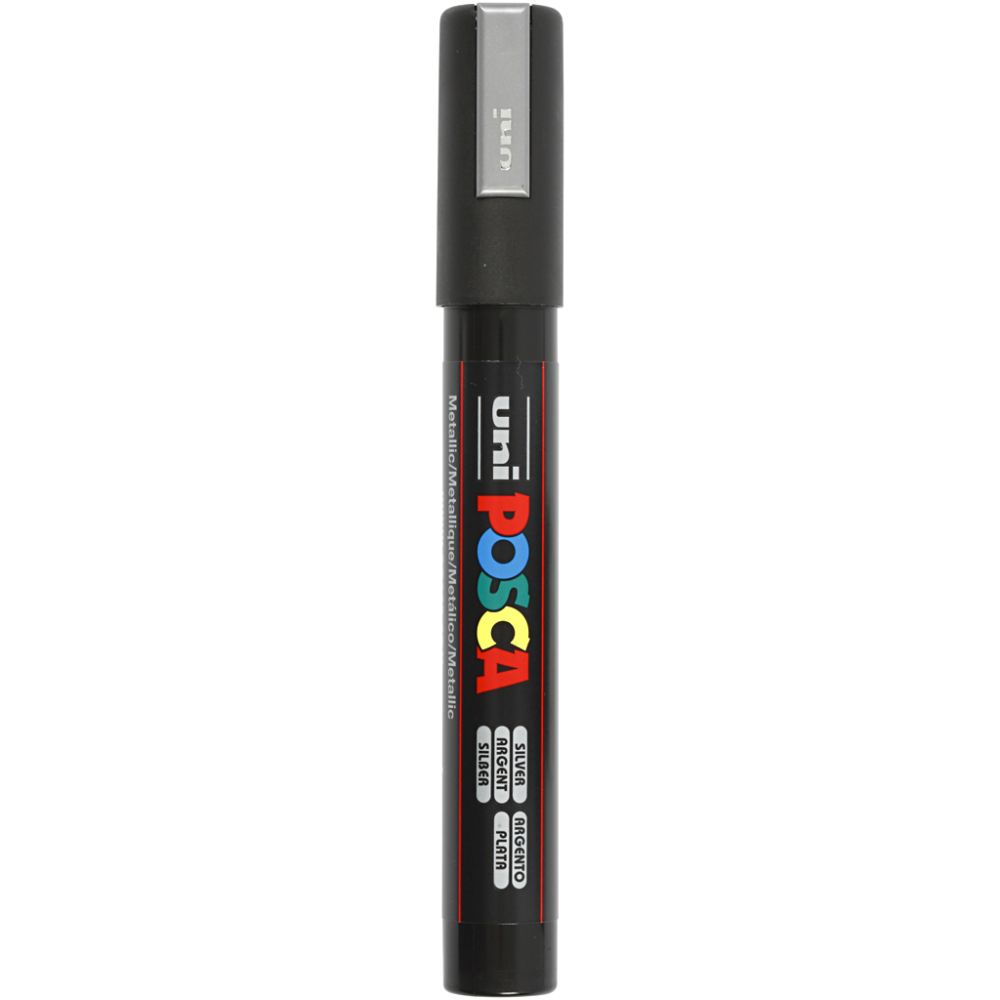 Posca Marker Gold Metallic Marker PC-5M 2.5mm Thick Card Making Pen Permanent - Home-Crafts