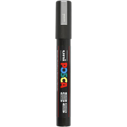Posca Marker Gold Metallic Marker PC-5M 2.5mm Thick Card Making Pen Permanent - Home-Crafts