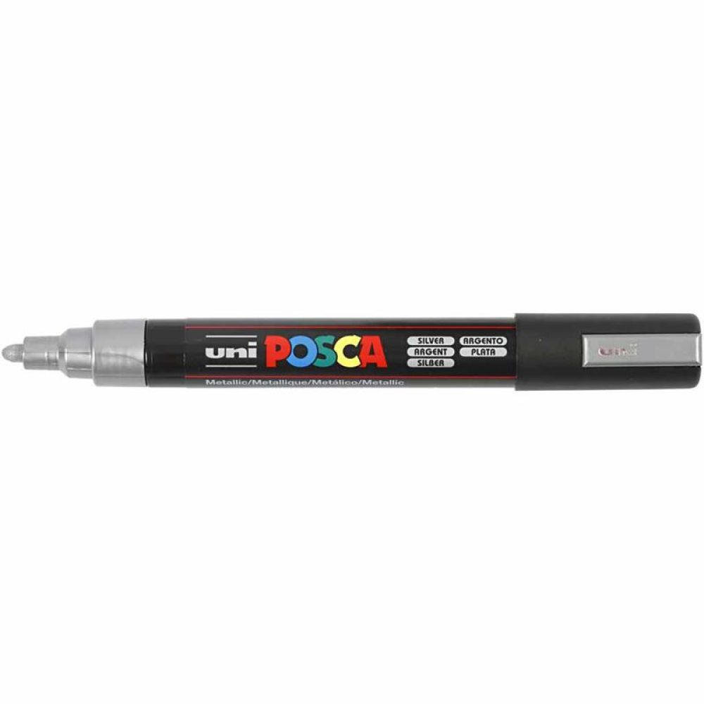 Posca Marker Gold Metallic Marker PC-5M 2.5mm Thick Card Making Pen Permanent - Home-Crafts