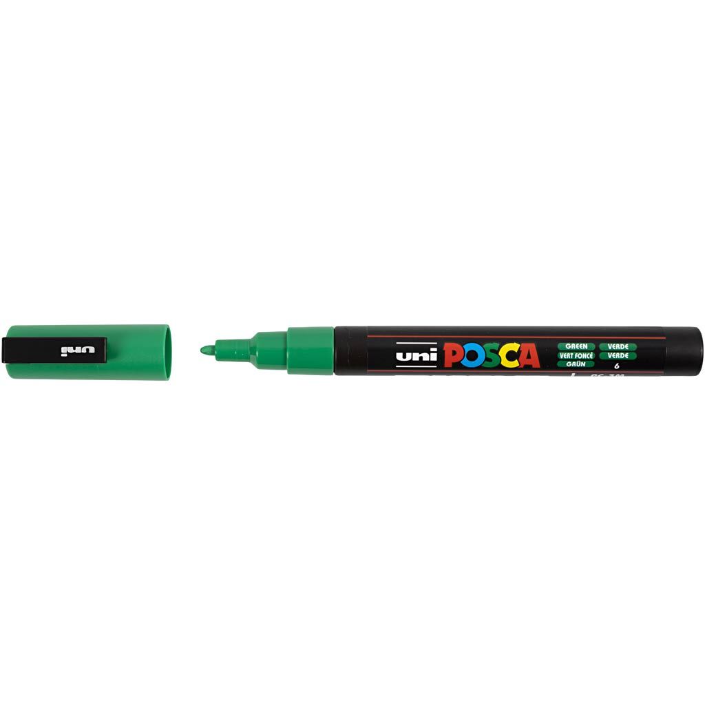 Posca Marker PC-3M Fine 12 Pack 0.9-1.3mm Assorted Colours Waterproof Paint Pen - Home-Crafts