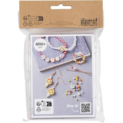 Rainbow Colour Beads & Accessories – Make Personalized Bracelets, Necklaces & Earrings