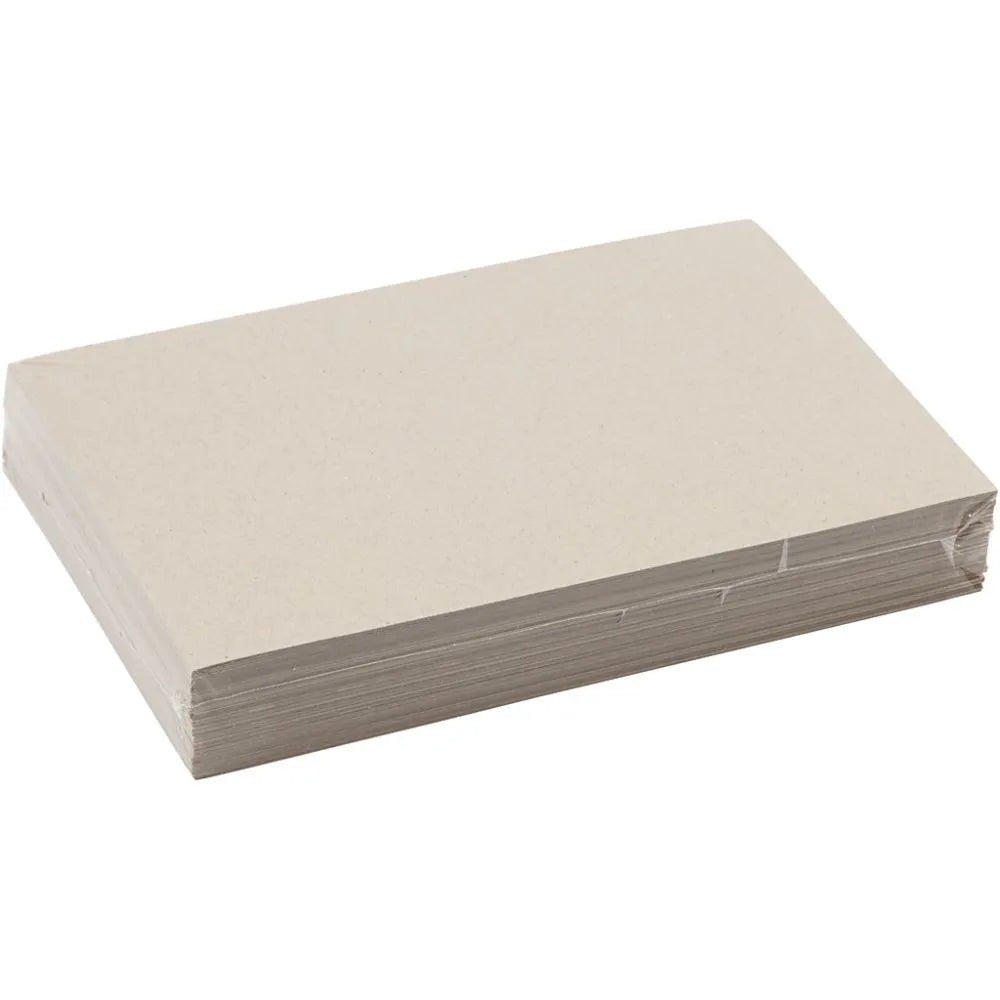 Recycled Card Cardboard A4 21x30 cm, 225 g Brown Craft Wedding Scrapbooking