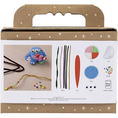 Reindeer Monster Modelling Kit - Create a Christmas Creature with Clay & Googly Eyes - Home - Crafts