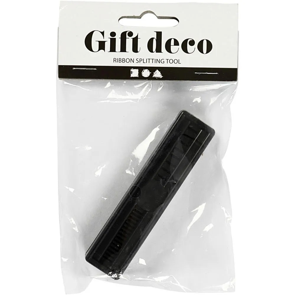 Ribbon Curling Splitting Tool 9cm Gift Wrapping Florist Craft Double Blade Easy
