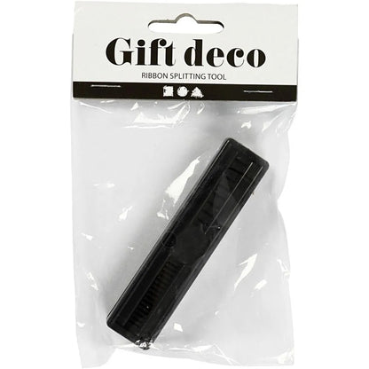 Ribbon Curling Splitting Tool 9cm Gift Wrapping Florist Craft Double Blade Easy