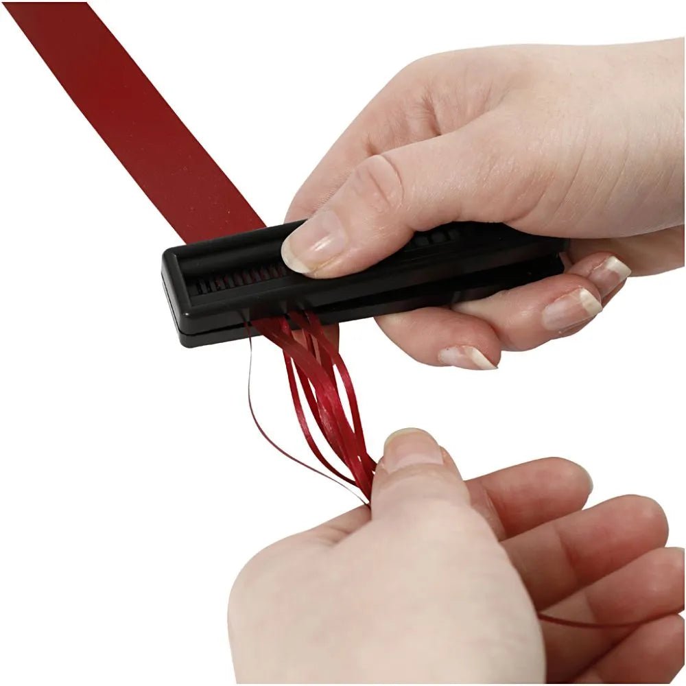 Ribbon Curling Splitting Tool 9cm Gift Wrapping Florist Craft Double Blade Easy