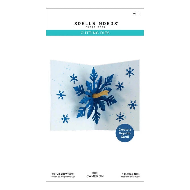 Spellbinders Etched Dies Bibi's Snowflake I Want It All Bundle by Bibi Cameron Includes Five Sets
