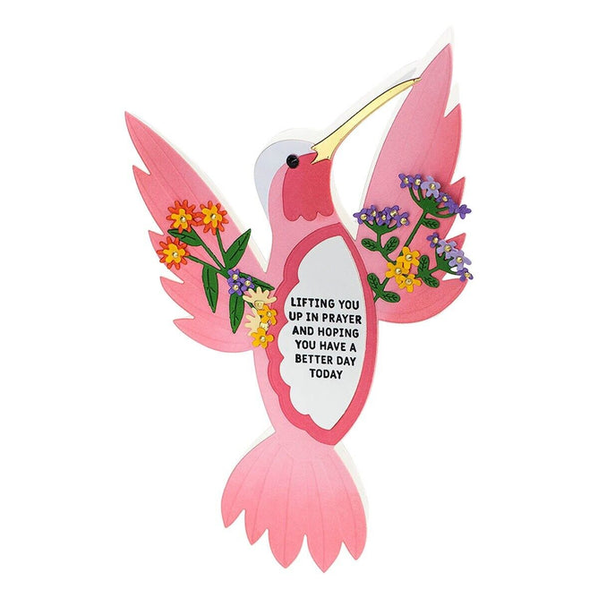 Spellbinders Hummingbird Card Creator Etched Dies The Bibi's Hummingbirds Collection
